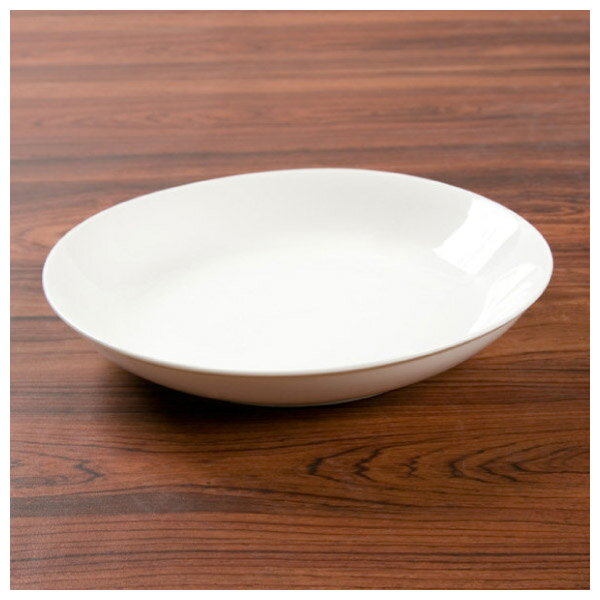 白色瓷器 深圓盤 21cm A0063 白色系餐具 NITORI宜得利家居