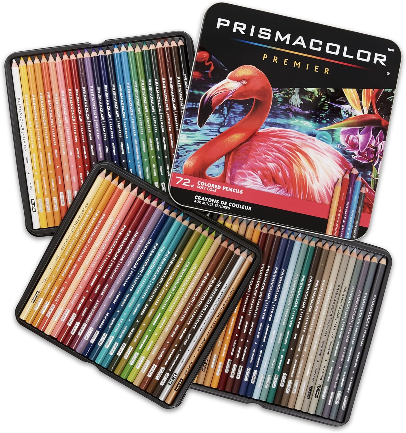 5美國直購] Prismacolor 頂級油性色鉛筆72色3599TN Soft Core Colored