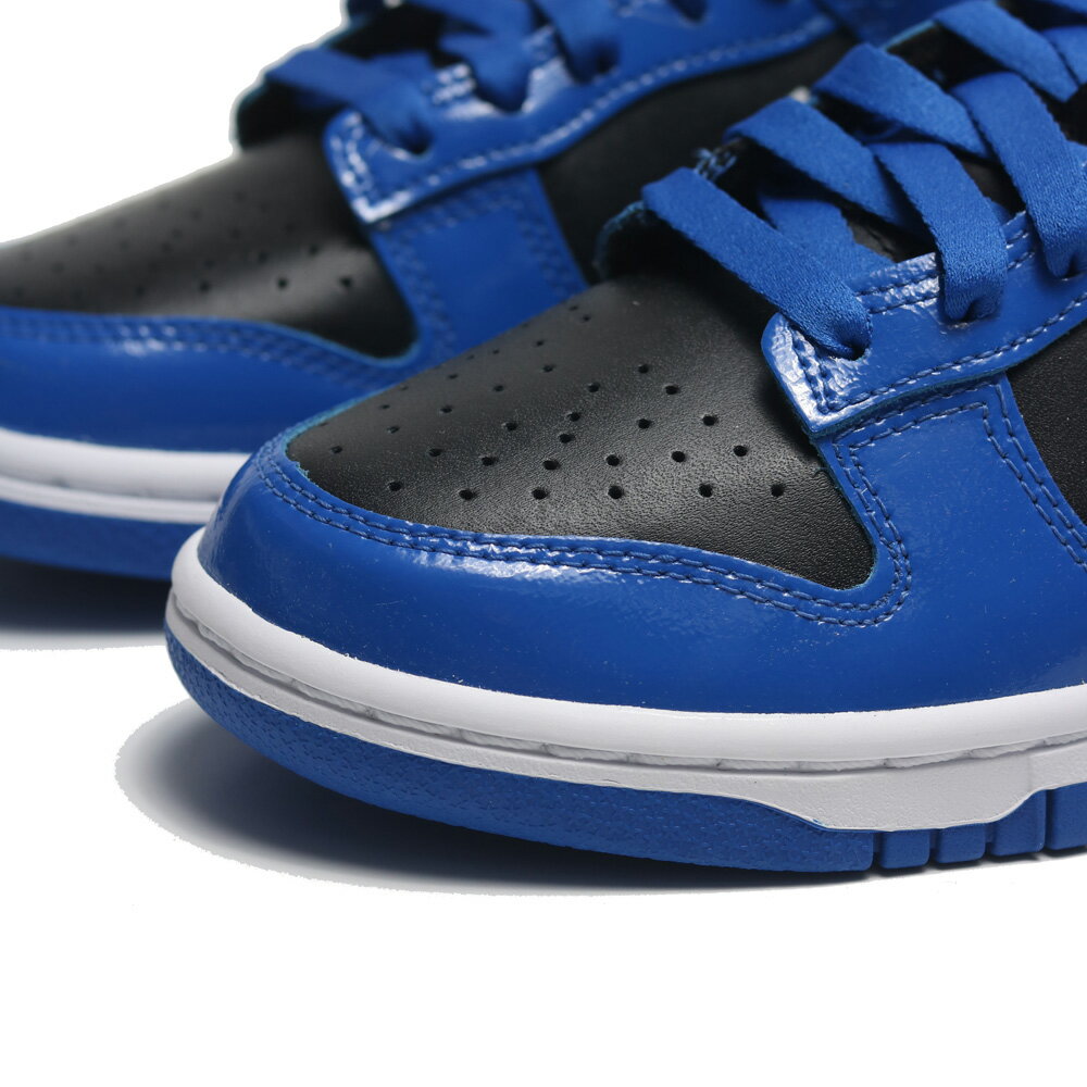 滿額最高折300】NIKE 休閒鞋DUNK LOW GAME ROYAL 黑藍白勾皮革女DQ7576