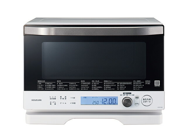 日本代購 空運 KOIZUMI 小泉成器 KOR-1802 微波烤箱 18L 微波爐 烤箱 燒烤 烘烤 附調理盤 白色