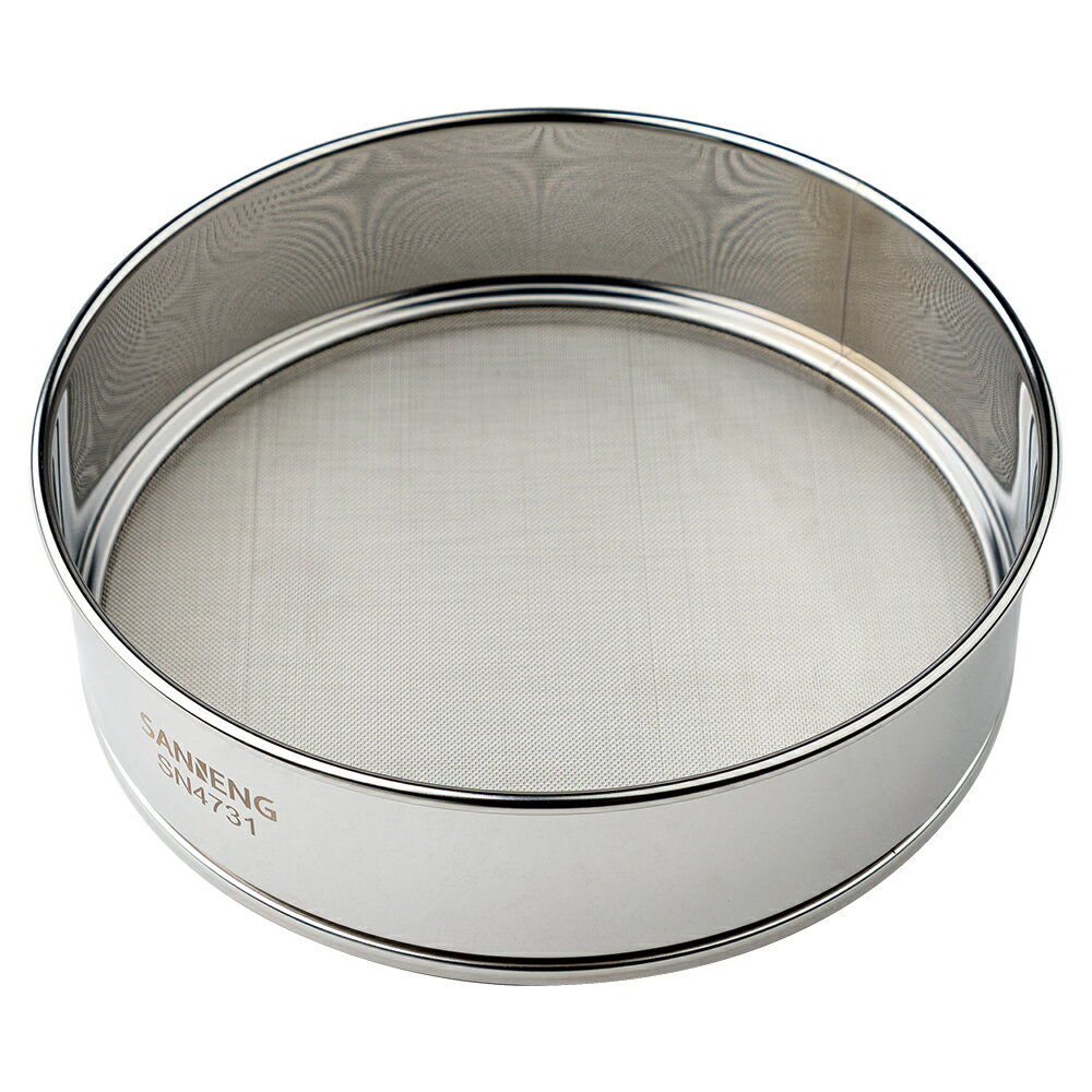 【SANNENG 三能官方】不銹鋼粉篩 8吋~14吋 40目 SN4731 SN4732 SN4733 SN4734【領券滿額再折千11/30止】