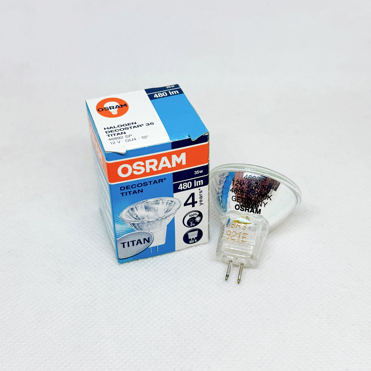 OSRAM 歐司朗 DECOSTAR 35S 46892 10度 36度 12V 35W GU4 鈦合金 TITAN 1