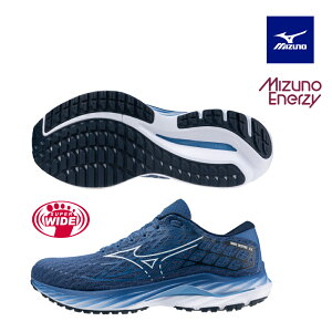 WAVE INSPIRE 20 支撐型超寬楦男款慢跑鞋 J1GC244506【美津濃MIZUNO】