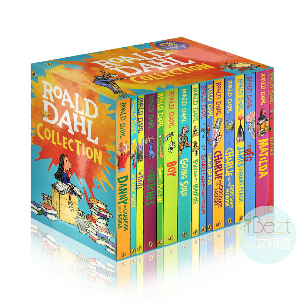 Roald Dahl Collection 16 Books Box Set | 經典| 小說| 原文| 套書