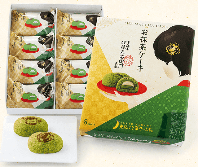 【預購】TOKYO BANANA×伊藤久右衛門 宇治抹茶蛋糕 成田機場限定 日本伴手禮代購