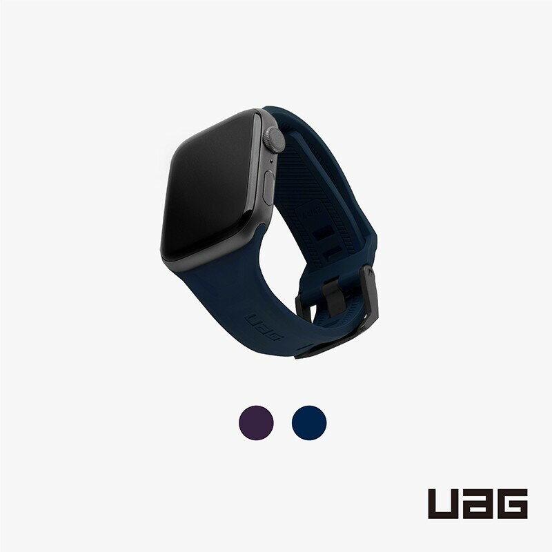 強強滾p-【UAG】Apple Watch 42/44mm 潮流矽膠錶帶