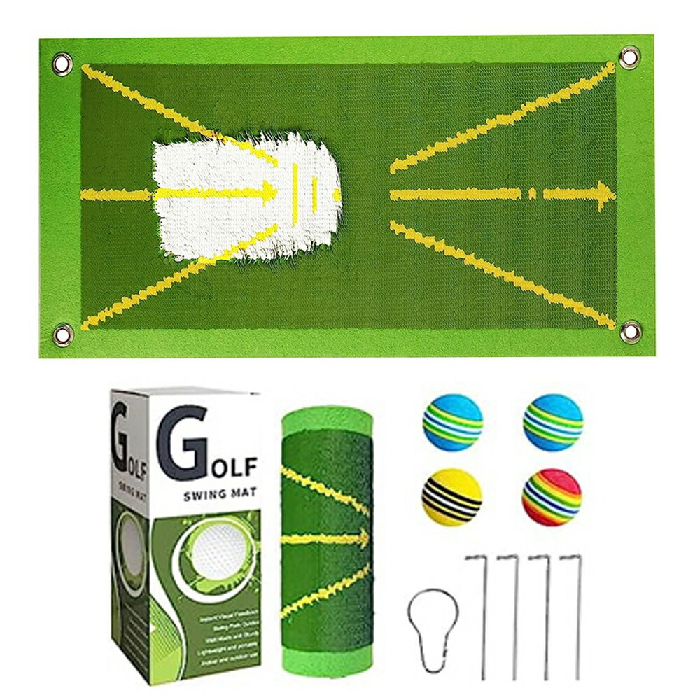 {可打統編 保固一年}高爾夫打擊墊擊球軌跡墊室內外揮桿練習器初學者訓練器Golf打痕墊 0