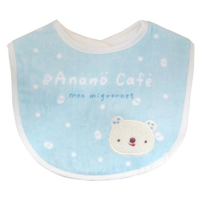 日本製造【Anano Cafe嬰兒圍兜】日本空運✈全棉嬰兒圍兜口水巾