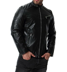 FINDSENSE品牌 2018 新款 韓國 長袖 皮衣 歐美 潮流 機車 拉鏈 立領 外套