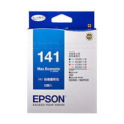 EPSON 141 墨水匣量販包 C13T141650【三井3C】
