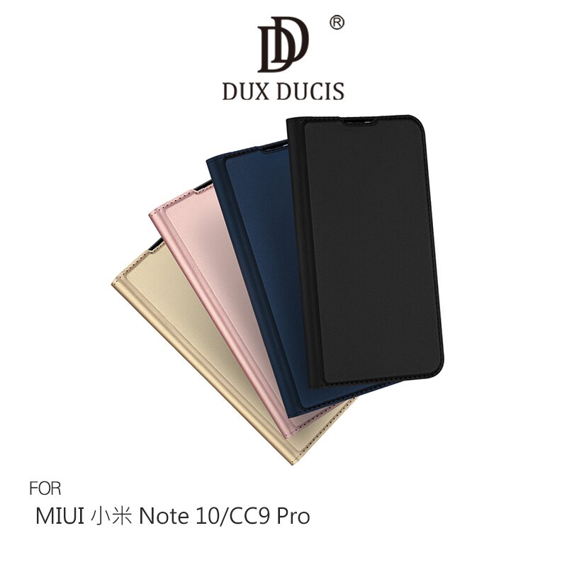 DUX DUCIS MIUI 小米 Note 10/CC9 Pro SKIN Pro 皮套 插卡 鏡頭加高【APP下單4%點數回饋】