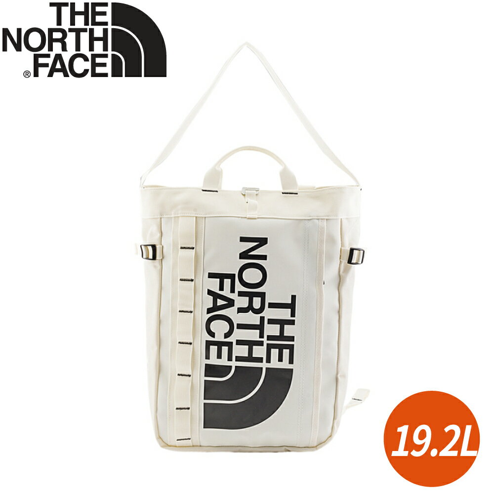 【The North Face 19.2L 大容量後揹包《米白》】3KX2/雙肩包/登山包/休閒揹包/雙肩揹包/書包