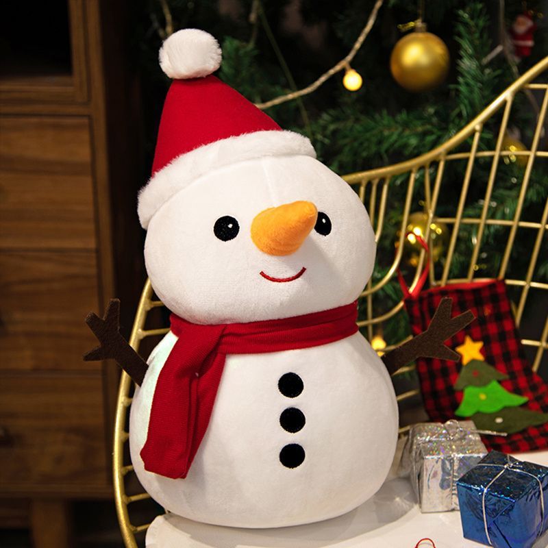 【雙十二大促】圣誕老人公仔毛絨玩具可愛麋鹿玩偶布娃娃兒童圣誕節禮物裝飾擺件【幸福驛站】