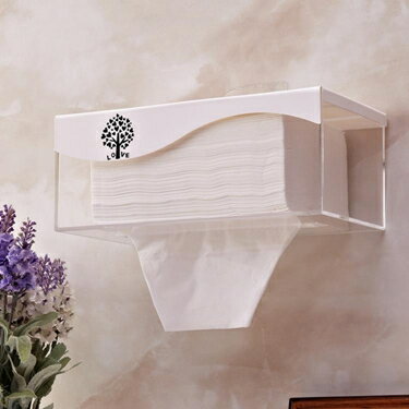 衛生間紙巾盒廁所抽紙巾盒洗手間廚房免打孔吸壁掛式防水手紙架 雙十一購物節
