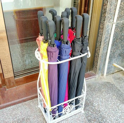 雨傘架酒店大堂家用鐵藝傘筒雨傘桶收納桶傘架 伊卡萊生活館 雙十一購物節