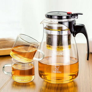 泡茶壺飄逸杯大容量玻璃茶壺可全拆洗內膽過濾泡茶壺耐高溫 雙十一購物節