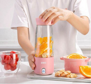 榨汁機家用水果小型榨汁杯電動便攜式迷你學生充電炸果汁機 雙十一購物節