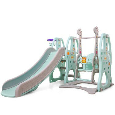 溜滑梯兒童滑滑梯秋千組合小型室內家用游樂園幼兒園寶寶小孩玩具 雙十一購物節