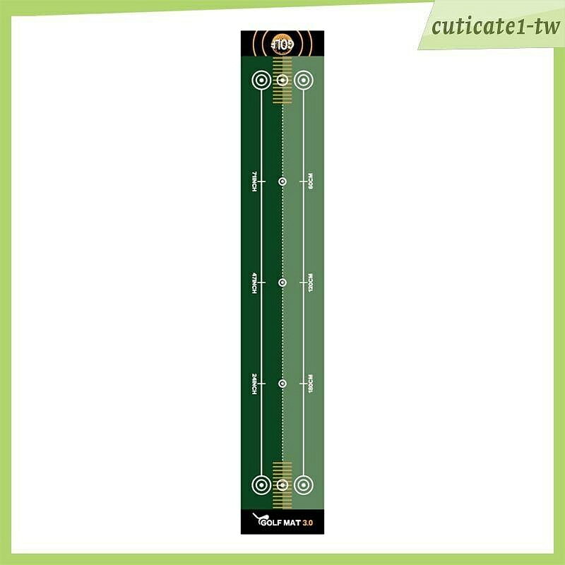 [CuticatecbTW] 高爾夫推桿墊高爾夫推桿練習墊用於花園室內室外家用