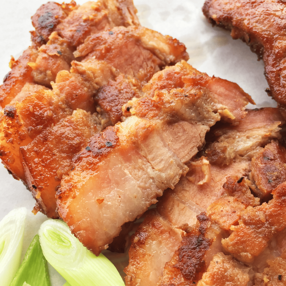 【買一送一】客家秘製優等鹹豬肉 (400克±10%/包) 海鮮 生鮮 年菜 美食 豬肉 五花豬 小吃 下酒菜 燒烤 烤肉 快速出貨