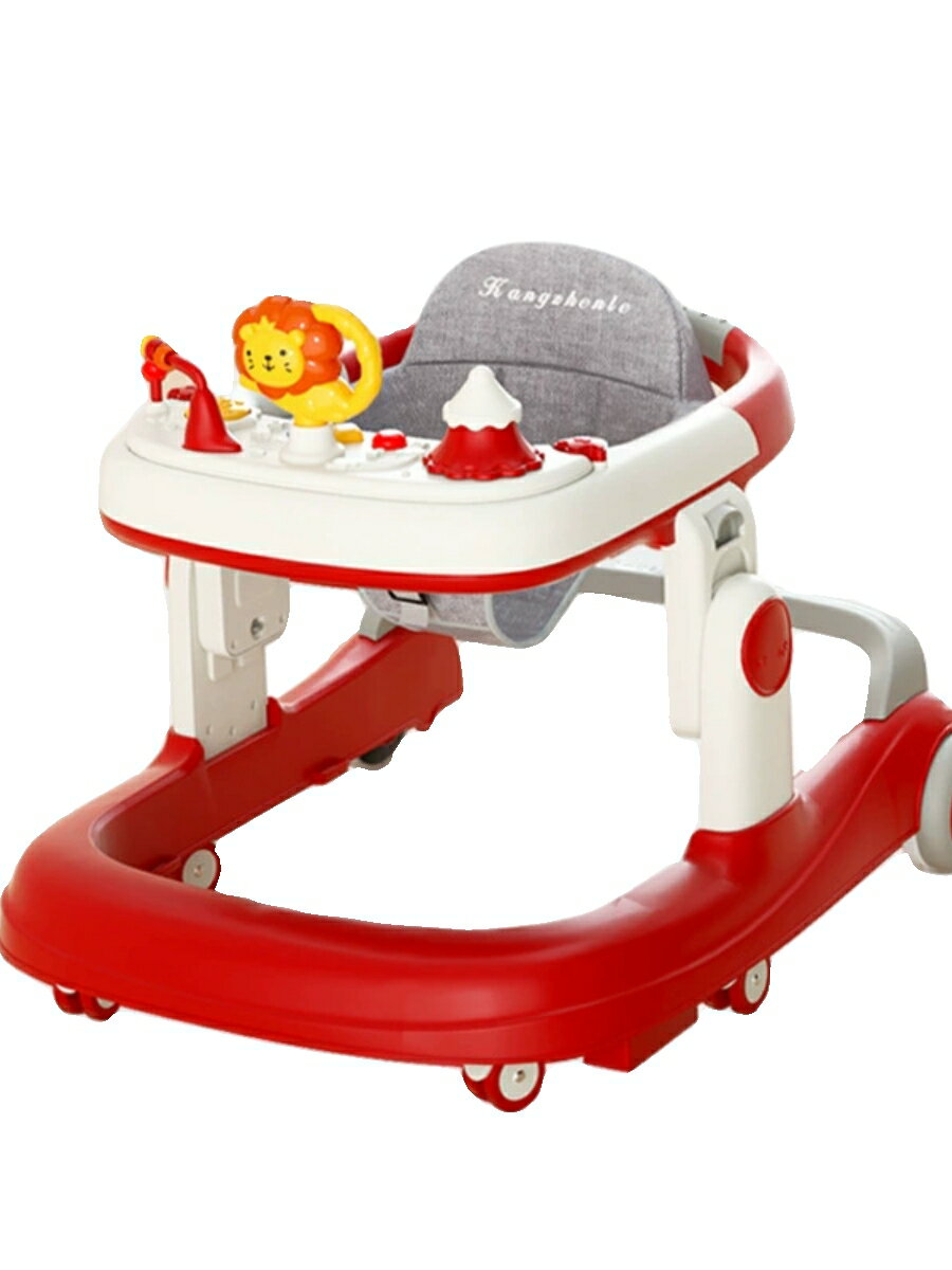 嬰兒學步車防o型腿多功能寶寶手推車防側翻6到18月嬰幼兒學走路車