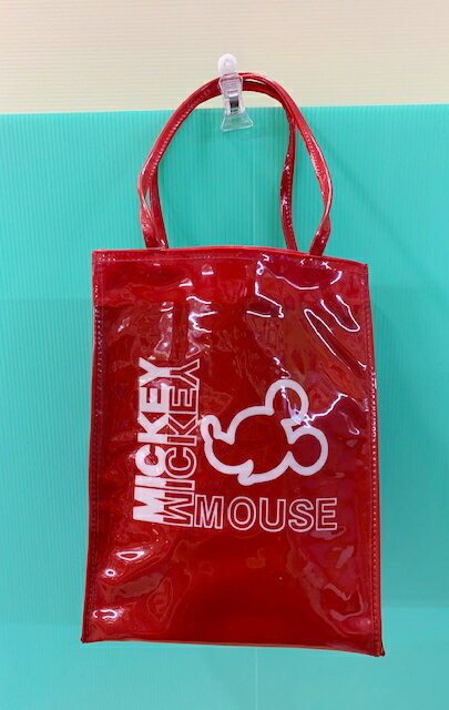 【震撼精品百貨】Micky Mouse 米奇/米妮 迪士尼直式手提袋/收納袋-米奇紅#69062 震撼日式精品百貨