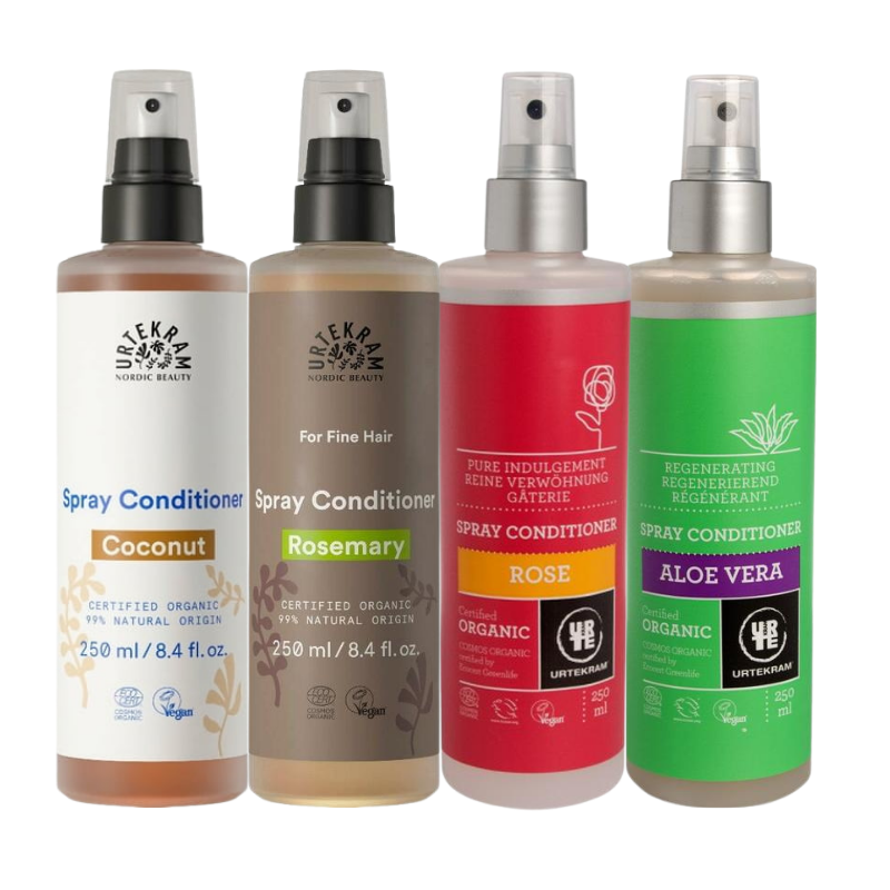 丹麥 Urtekram 亞堤克蘭 護髮噴霧 250ml 椰子 迷迭香 玫瑰 蘆薈 漿果 附發票【心心哈德】現貨 全館499超取免運｜滿額領券最高現折$200｜雙12嘉年華⚡專櫃 美妝 香氛 保養 禮享保養 香約聖誕 美的三次方