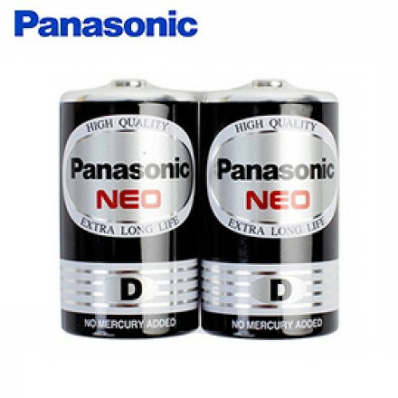 <br/><br/>  國際牌 1號電池 PANASONIC環保黑色乾電池 (D) 2入/組<br/><br/>