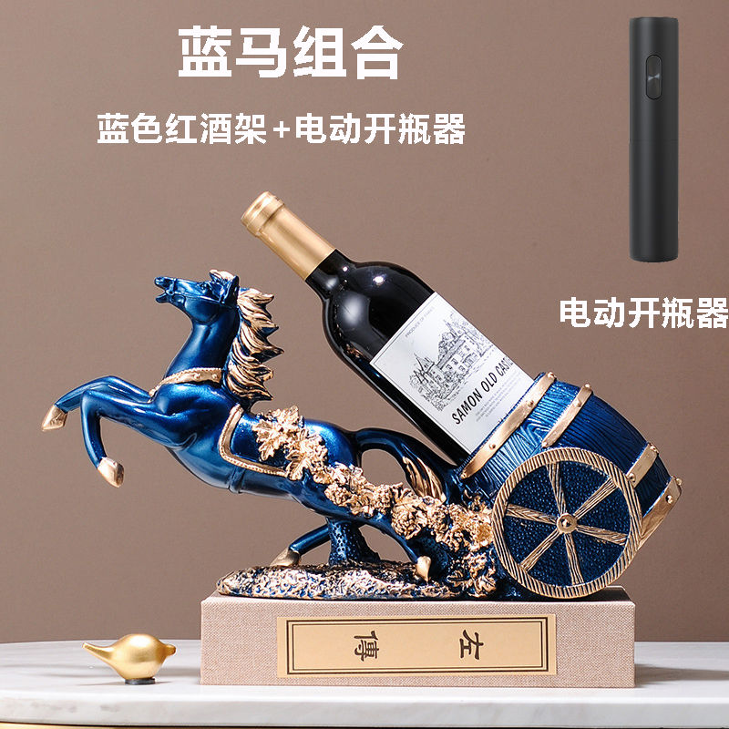 紅酒架 酒瓶架子 歐式家用紅酒架 擺件高檔葡萄酒架 子客廳酒櫃裝飾品時尚家居禮品