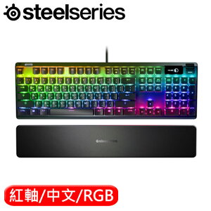 【最高22%回饋 5000點】  SteelSeries 賽睿 Apex 7 機械鍵盤 紅軸 中文