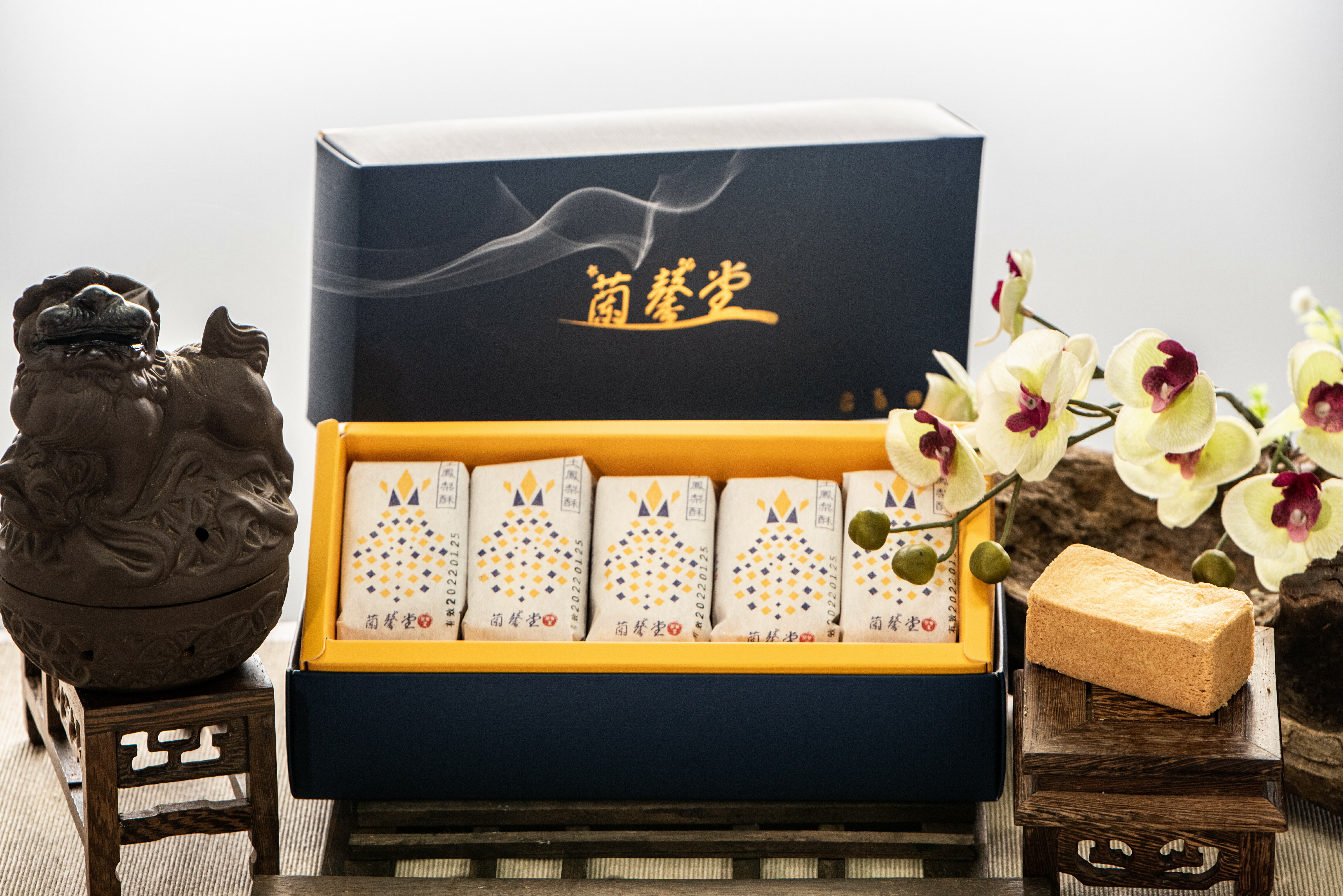 【蘭馨堂】伴手禮–土鳳梨酥5入禮盒 1