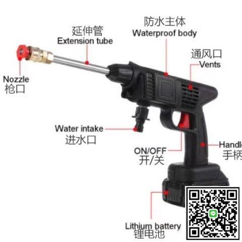 裸機無線洗車機神器高壓水槍家用便攜充電式清洗機工具(裸機)-UM.有米家居