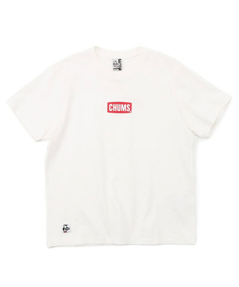 【毒】CHUMS 經典素面 短T 白色【領券折222｜Cube卡+APP下單最高10%回饋】