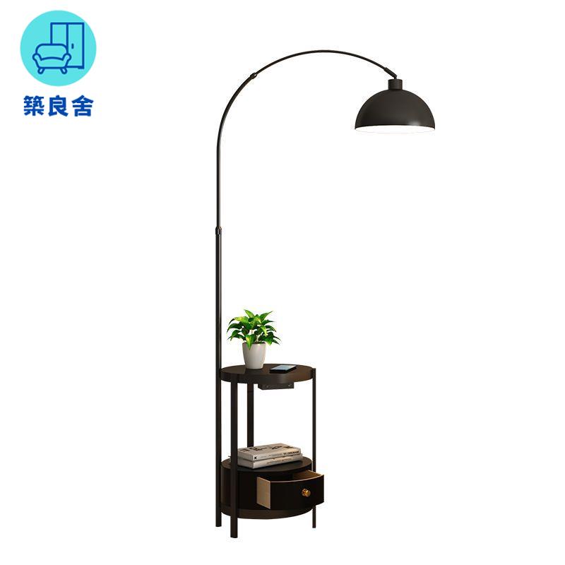 工廠直銷 110v落地燈 立燈 茶几燈 檯燈 床頭燈 2023新款奶油風客廳釣魚燈沙發旁邊的邊幾落地燈一體輕奢立燈臺燈特惠/全館免運 特價出 開立發票 售後保障z211