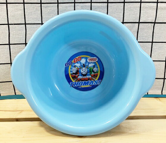 【震撼精品百貨】湯瑪士小火車 Thomas & Friends 湯瑪士 日本小臉盆&水瓢-藍*10286 震撼日式精品百貨