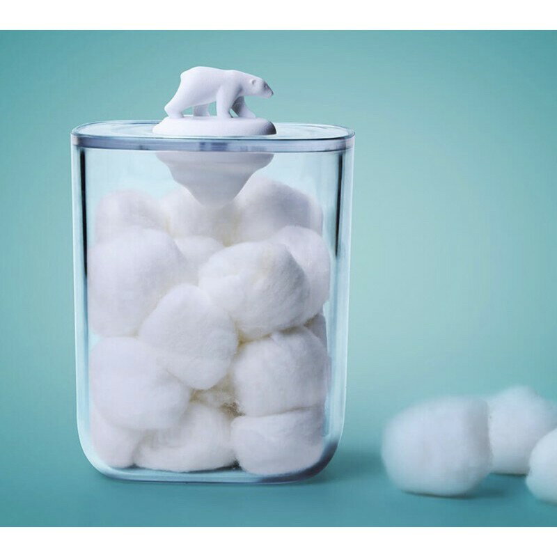 強強滾p-i+QUALY｜北極熊收納罐