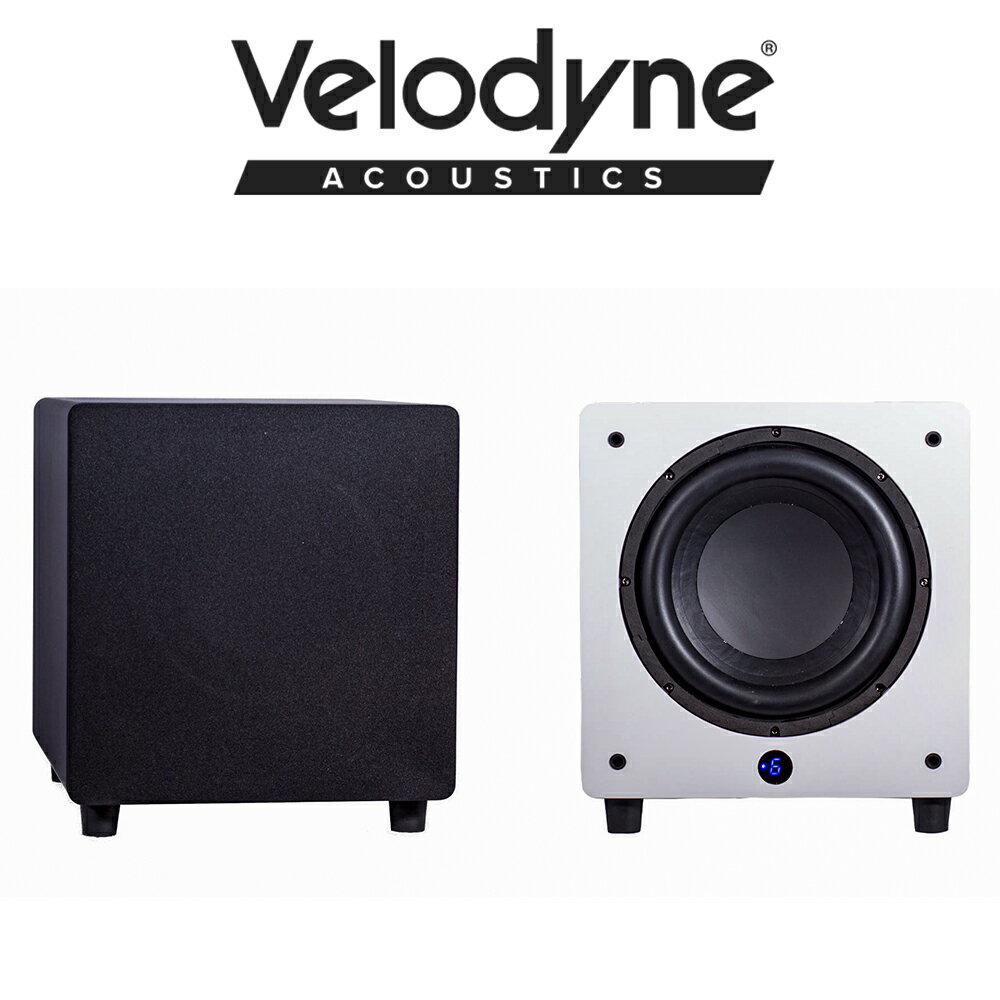 美國威力登 Velodyne Impact X 10 主動式超重低音喇叭10吋 黑白雙色 公司貨