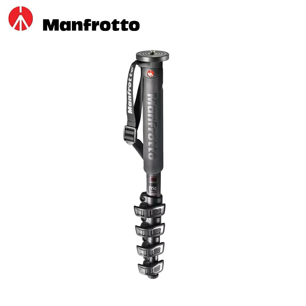 【eYe攝影】現貨 Manfrotto 曼富圖 碳纖維五節單腳架 MPMXPROC5 攝影腳架 176cm 僅0.7kg