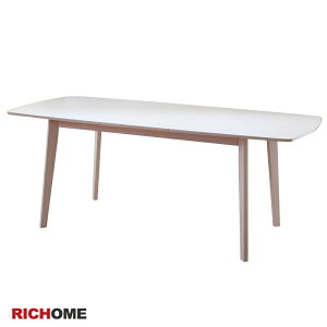 實木/餐桌/不含餐椅 可延伸實木餐桌(3色) 【RICHOME】 TA315
