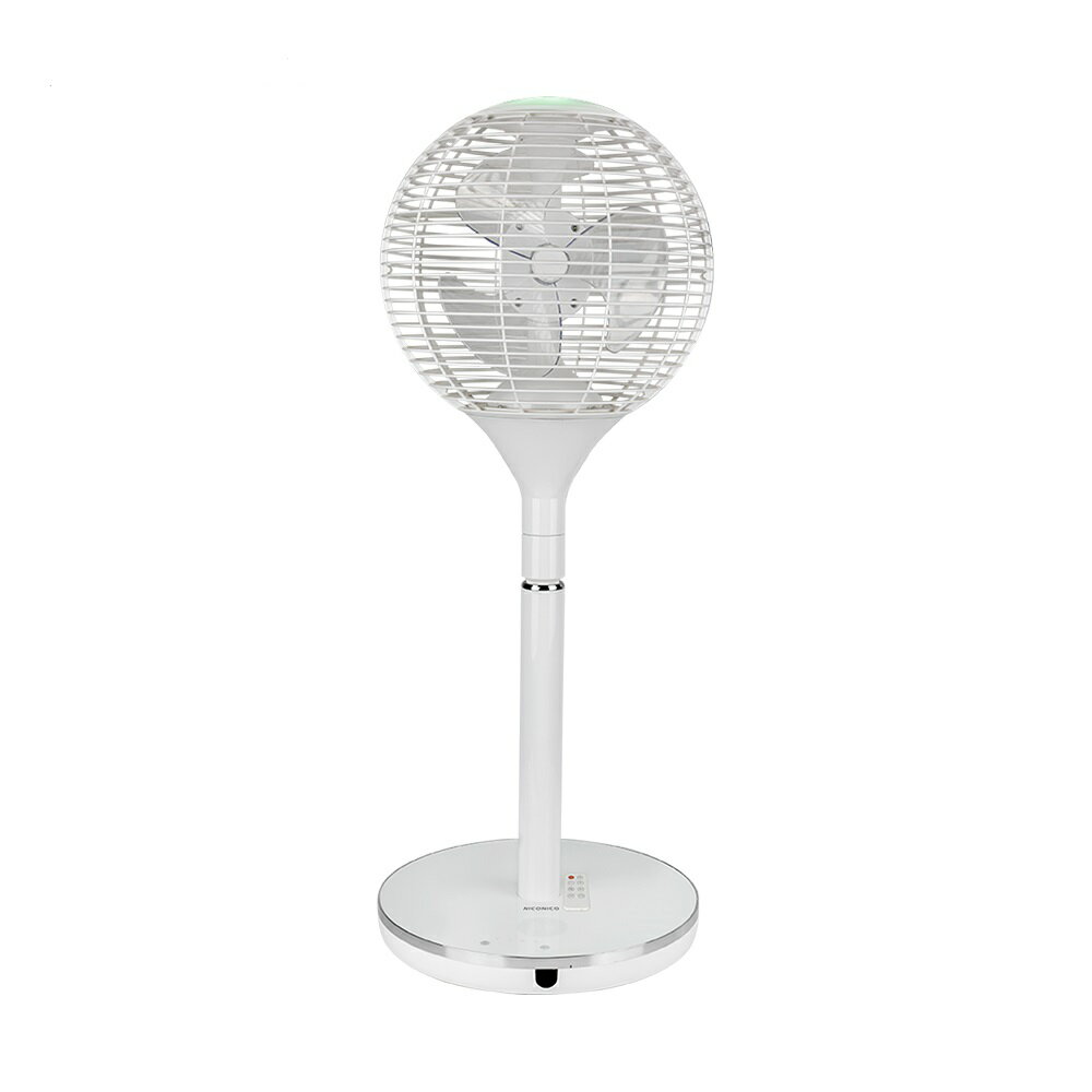 【贈珪藻土吸水地墊】NICONICO NI-S2011 360度球形DC遙控美型立扇｜電風扇｜ECO智慧溫控｜附遙控器 1