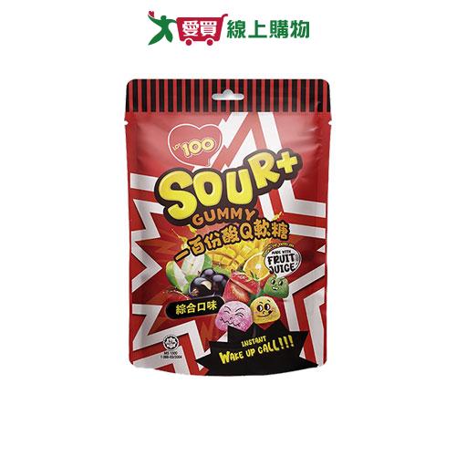 一百份酸Q軟糖-綜合口味180G【愛買】