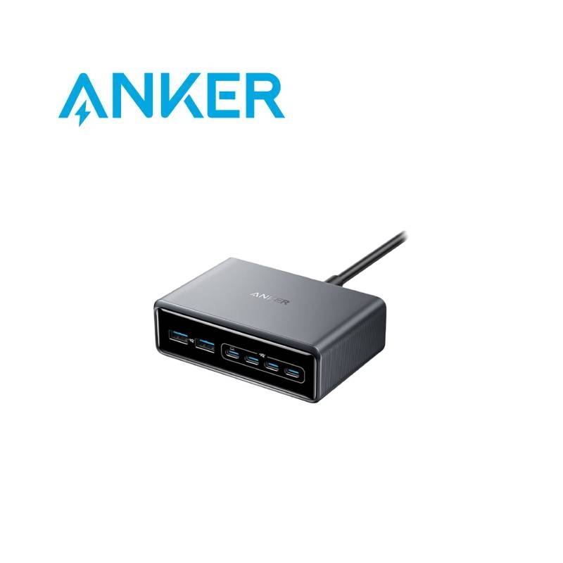 (領券再折)ANKER A2683 200W GaN 6孔桌面充電器 USB-C/USB-A