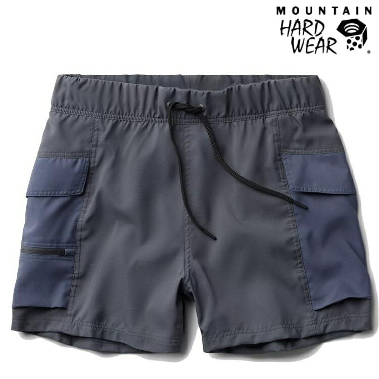 Mountain Hardwear Trail Sender Short 女款 防曬彈性疾行短褲 2067931 007 火山黑