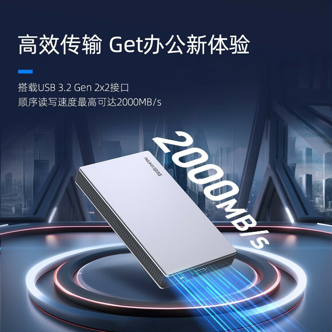 適用致態ZhiTai長江存儲 1T/2T Type-c USB3.2 移動固態硬碟【宜家良品百貨】