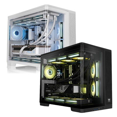 Thermaltake 曜越 Arcus 280 TG ARGB 小型機殼 黑/CA-11Y-00M1WN-00 白/CA-11Y-00M6WN-00
