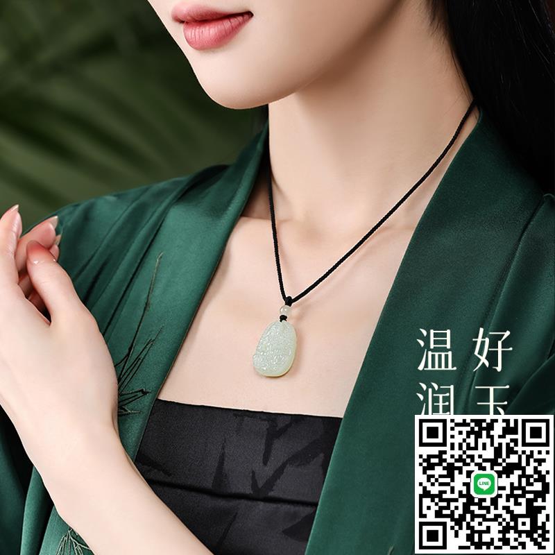 普陀山2025本命年和田玉本命佛吊墜男女款千手觀音普賢菩薩佛像玉