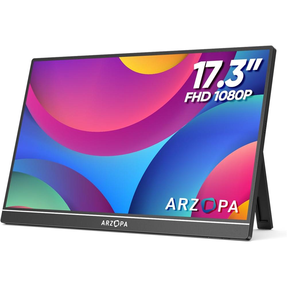 【日本代購】ARZOPA 輕巧型 攜帶式螢幕 17.3英吋 A1M
