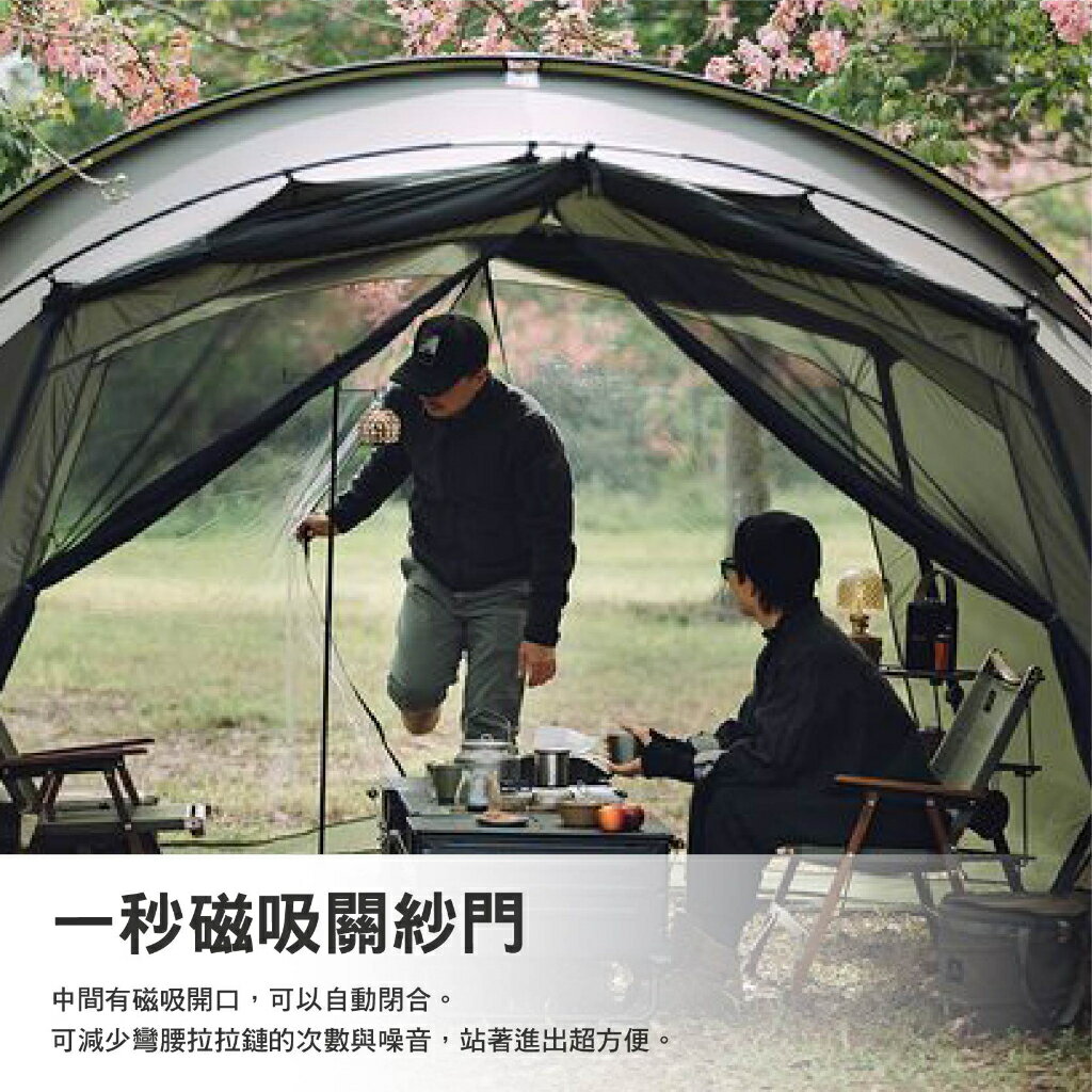 Thous Winds 巨蟹座TPU紗門 TW-DM08TPU 巨蟹座帳篷 半球帳 TPU 露營 5