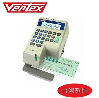 VERTEX 微電腦 支票機 臺灣製 /臺 CH-368L