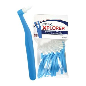 加拿大 Maxill 美適 單束毛齒間刷牙刷(30入)『STYLISH MONITOR』牙套專用刷 D400567
